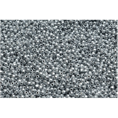 Fire Polished Beads 2mm Crystal Bronze Aluminium 01700 | Czech Glass