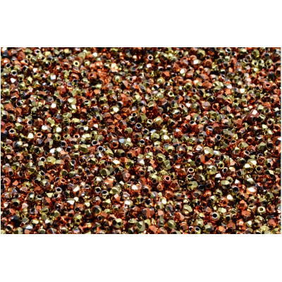 Fire Polished Beads 2mm California Golden Rush 23980-98542