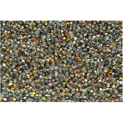 Fire Polished Beads 2mm Crystal Marea 00030-28001 | Czech Glass