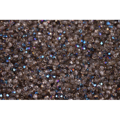 Fire Polished Beads 2mm Crystal Azuro 22201 | Czech Glass Beads