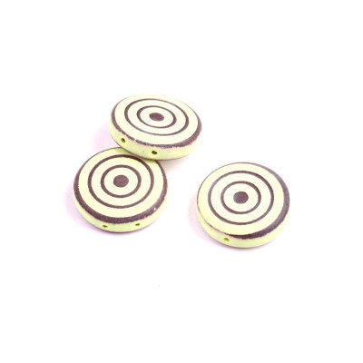 Coins Bead N. 5 Amarillo