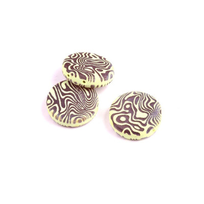 Coins Bead N. 8 Giallo