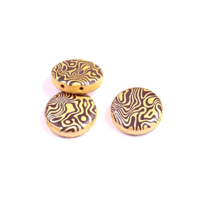 Coins Bead N. 12 Giallo