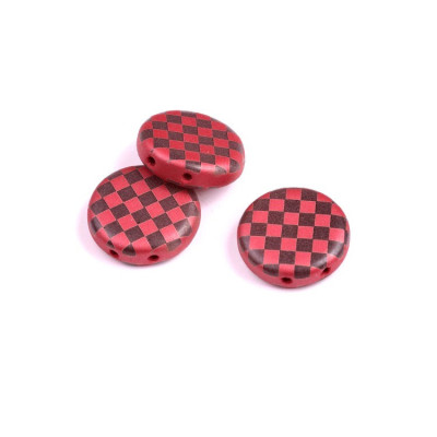 Coins Bead N. 18 Rojo