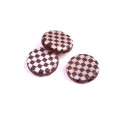 2 Hole Coin Beads N. 30 White