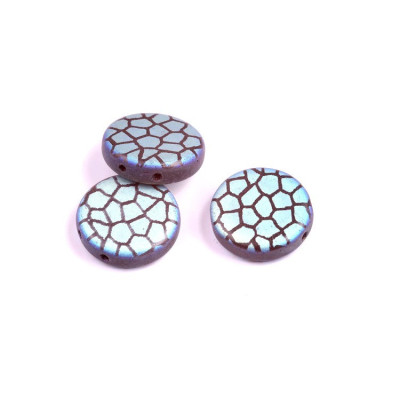 Coins Bead N. 35 Hellblau