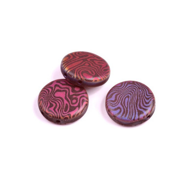 Coins Bead N. 40 Violeta