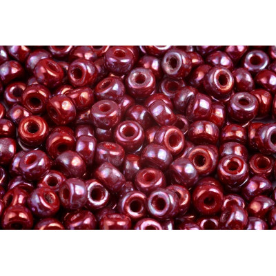 Matubo Round 2/0 Wine Red Nebula 93200/15001 | 6.2mm Czech Beads