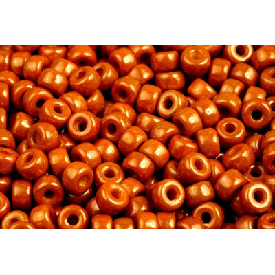 Matubo Round 2/0 Beads Limon Red Luster 83120/14495 | Czech Glass