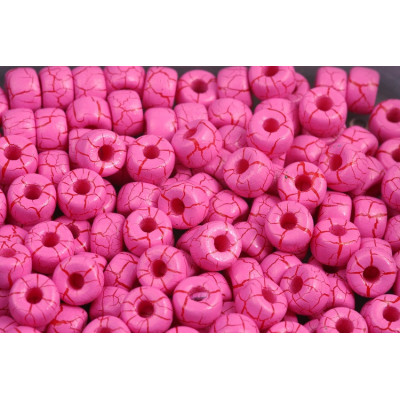 Matubo 2/0 Round Beads Ionic Pink/Red 24611 | 6.2mm Czech Glass