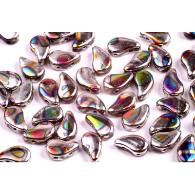 Paisley Duo N. 96 JET SILVER RAINBOW BATIK