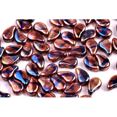 Paisley Duo 8x5 mm N. 106 JET BLUE SUN BATIK