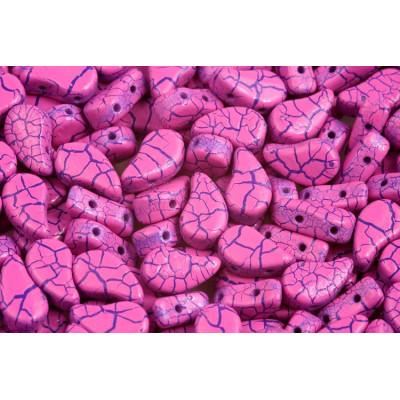 Paisley Duo 8x5 mm N. 132 IONIC PINK/BLUE