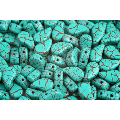 Paisley Duo N. 134 IONIC TURQUOISE GREEN/BROWN