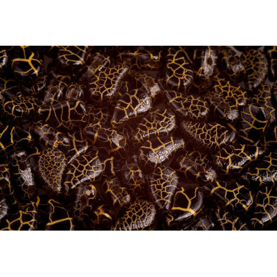 Paisley Duo 8x5 mm N. 137 IONIC JET/YELLOW