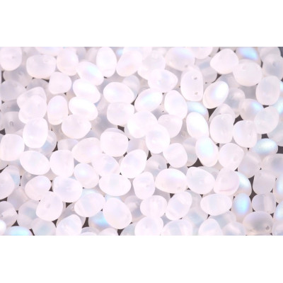 Preciosa Candy™ Oval N. 4 CRYSTAL AB MAT