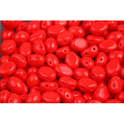 Preciosa Candy™ Oval N. 60 RED OPAQUE