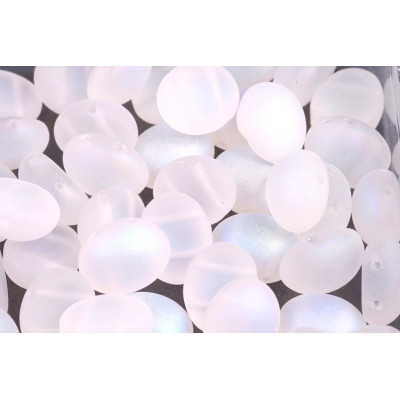 Preciosa Candy™ Oval 10x12 N. 66 CRYSTAL AB MAT