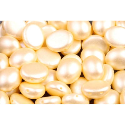 Preciosa Candy™ Oval 10x12 N. 76 White Alabaster, Pearl Pastels/Cream