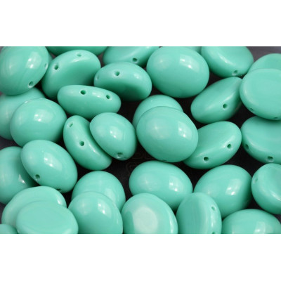 Preciosa Candy™ Oval 10x12 N. 89 Opaque Turquoise Green