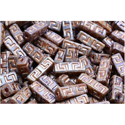 Celtic Block N. 12 OPAQUE GREY SPOTTED/Antique Copper