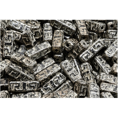 Celtic Block N. 25 JET SILVER PASTE MAT