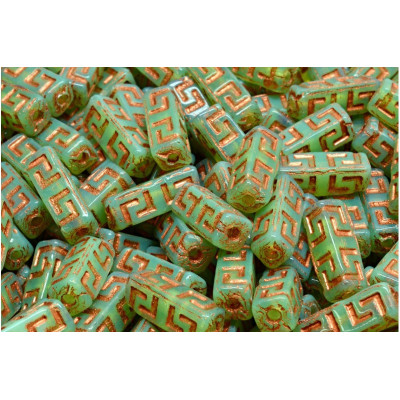 Celtic Block N. 34 Chrysolite Opal/COPPER