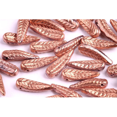 Bird Feather Beads N. 7 Black Fire