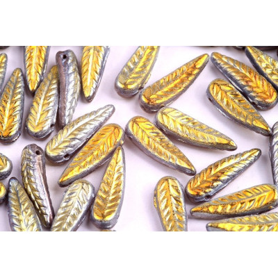 Bird Feather Beads N. 15 JET FULL MAREA
