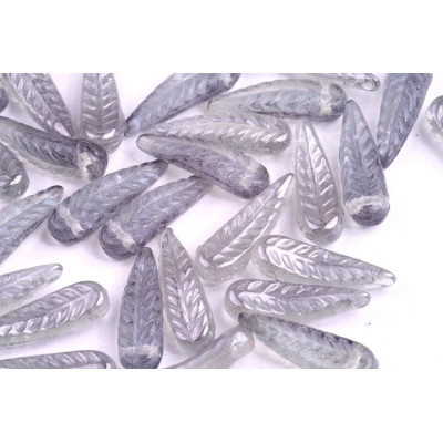 Bird Feather Beads N. 21 CRYSTAL LAGUNA