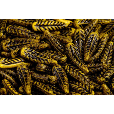 Bird Feather Beads N. 69 LIMON/BLACK