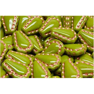 Lacy Tear Beads N. 3437 Verde