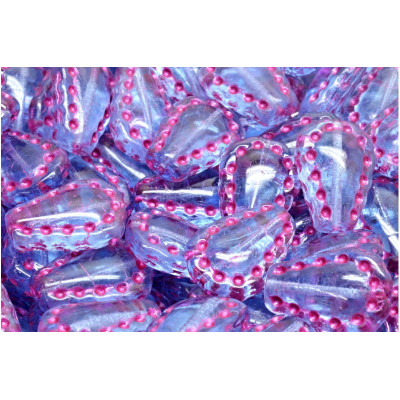 Lacy Tear Beads N. 3438 Blue