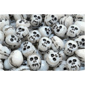 Skull Beads N. 3394 Blanco