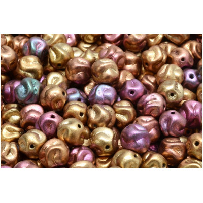 Yarn Ball Beads N. 1 CRYSTAL ORANGE RAINBOW