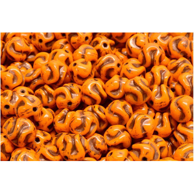 Yarn Ball Beads N. 20 OPAQUE HYACINTH /BROWN DECOR