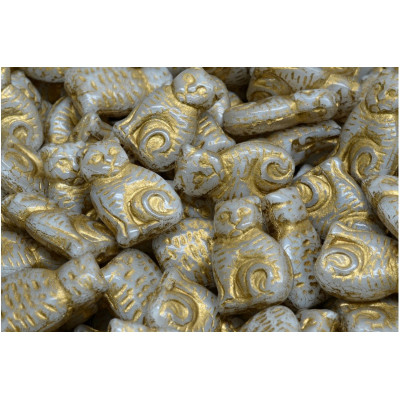 Cat Beads N. 3543 Grey