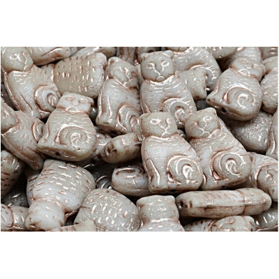 Cat Beads N. 3549 Grey