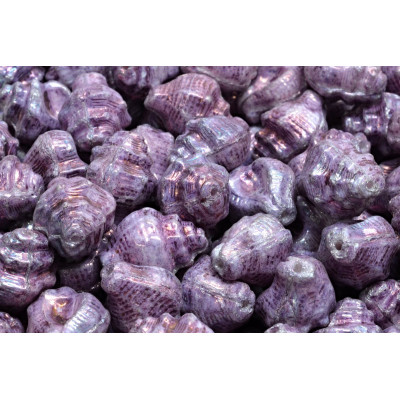 Murex Shell Beads 15x12mm Lilac Nebula 02010-15001 | Rutkovsky