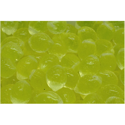Lemon Beads 10x14mm Lime Green 80130 | Czech Glass Rutkovsky