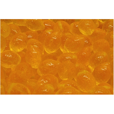 Lemon Beads 10x14mm Orange 80040 | Rutkovsky Czech Glass