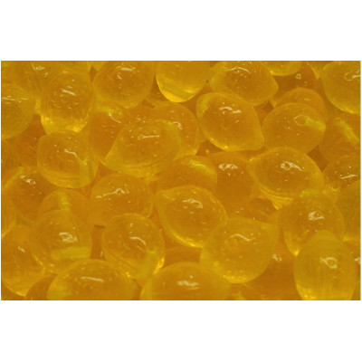 Lemon Beads 10x14mm Transparent Yellow 80010 | Glass Beads