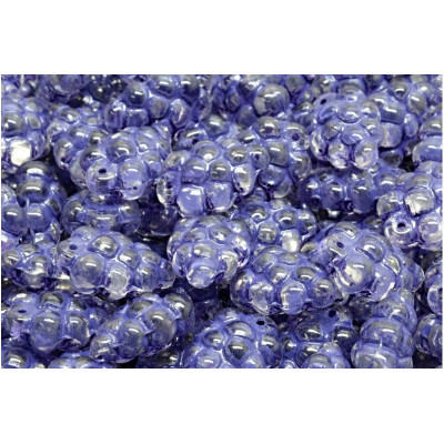 Grape Beads 16x11mm Crystal Blue Decor 00030-54325 | Rutkovsky