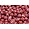 Czech Melon Beads 8x8mm Opaque Mauve Spotted 65327 | Rutkovsky