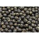 Melon Beads 6x6mm Black Matte Gold 23980-84100-54302 | Rutkovsky