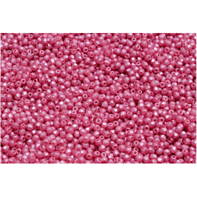 Fire Polished Beads 2mm Pastel Pink 03000-25008 | Czech Glass