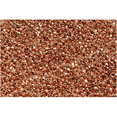 Fire Polished Beads 2mm Rose Gold 03000-39000 | Czech Glass