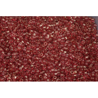 Matubo 10/0 Czech Seed Beads Crystal Red Luster 00030-14495