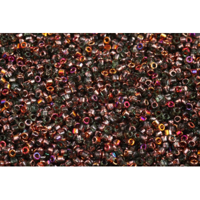 Cuentas de rocalla checas 10/0 Emerald Sliperit