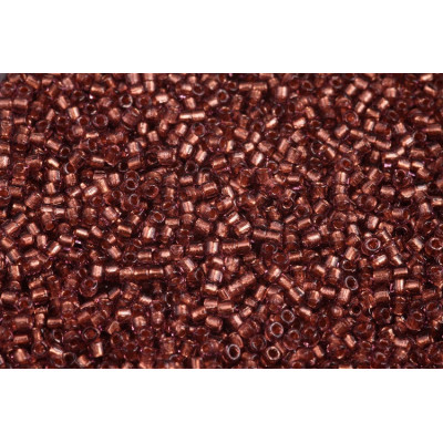 Czech Seed Beads 10/0 Amethyst Copper Lined 68105 | Matubo Glass